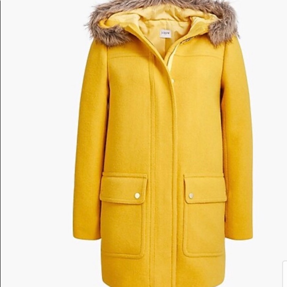 J.Crew womens chateau parka in italian wool